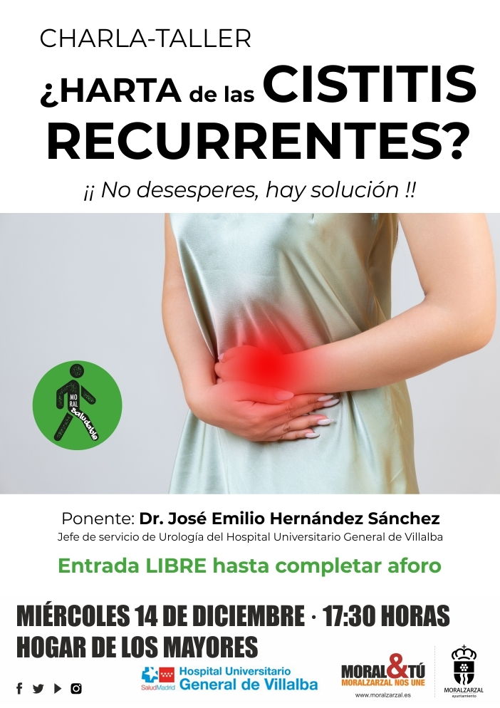 Charla-taller Harta sobre Cistitis recurrentes